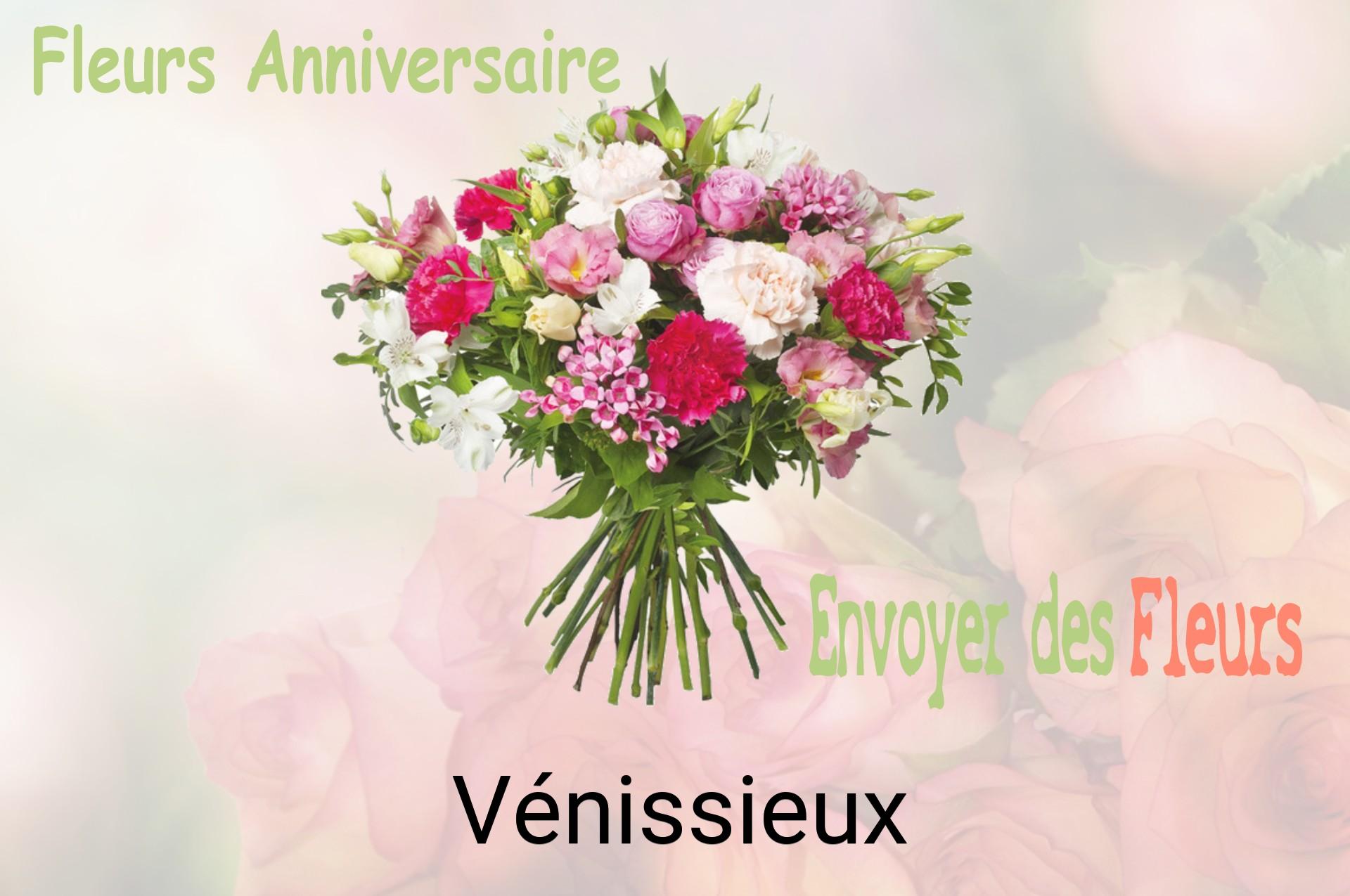 Bouquet de fleurs d’anniversaire livré à Vénissieux